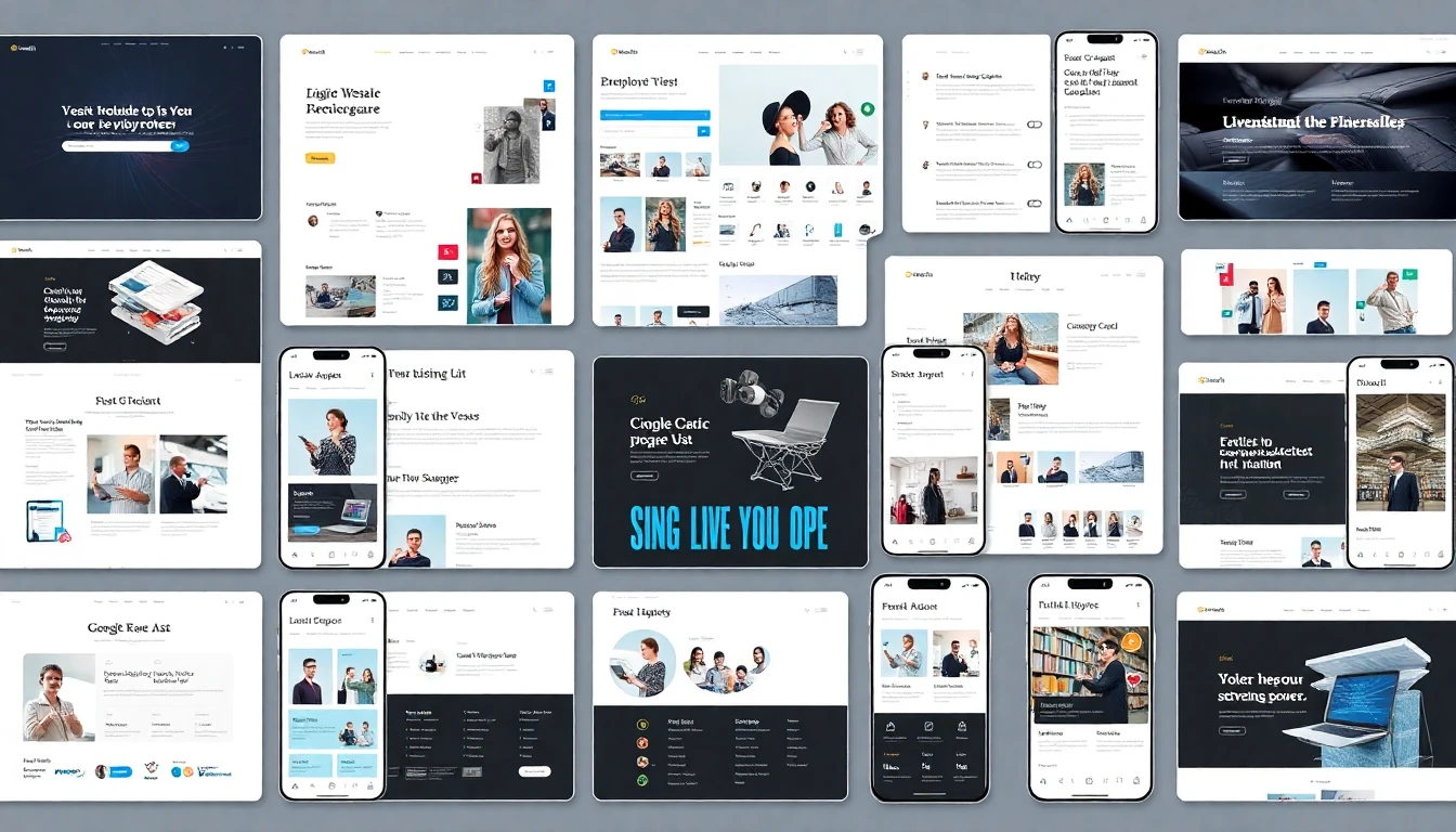 Responsive Web and Mobile App Interfaces