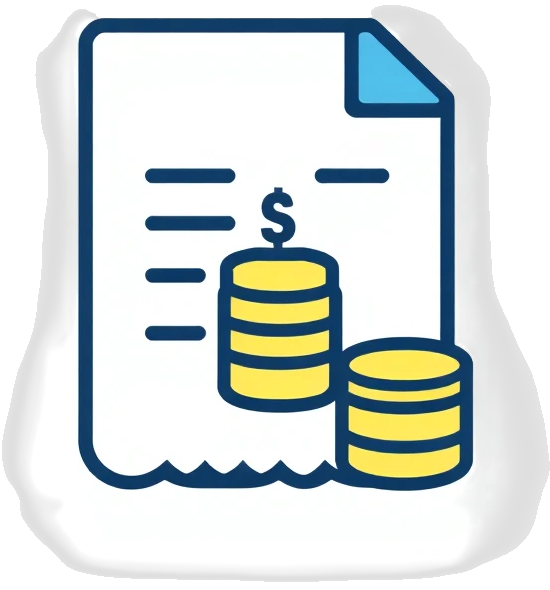 Secure Salary Slip Access Icon